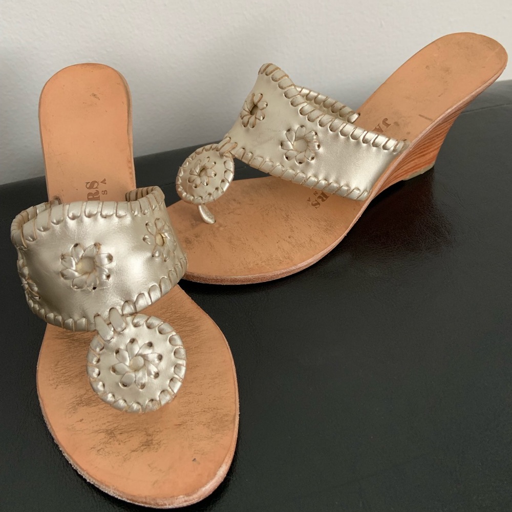 Jack Rodger Mid-Wedge Sandal